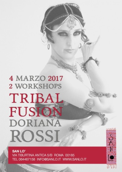Tribal Fusion con Doriana Rossi